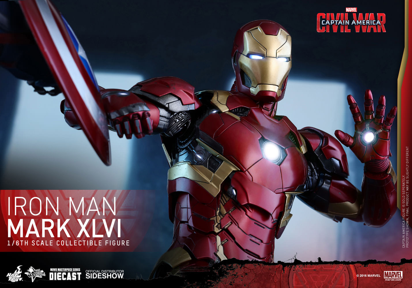 Top Iron Man Civil War Suit Wallpaper