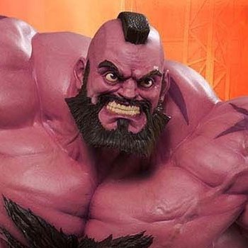 Street Fighter on X: Zangief flexes the beauty of his muscles in front of  a raging crowd in the Barmaley Steelworks stage, a steel mill known for its  blast furnace. Yes, he