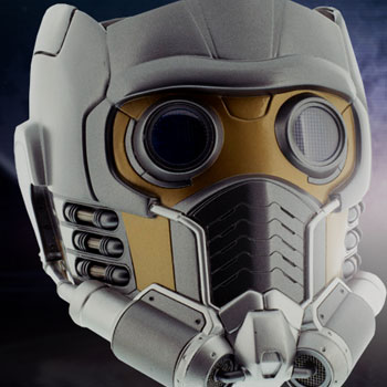 The awesome Marvel Legends Star-Lord helmet replica is finally