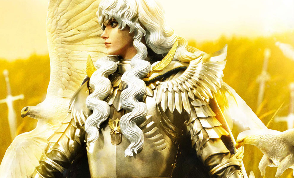 berserk griffith the falcon of light statue by prime 1 studi sideshow collectibles berserk griffith the falcon of light statue by prime 1 studi