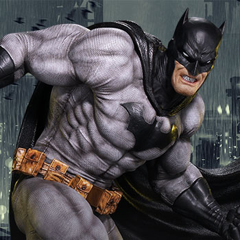 Figurine Batman Collector édition limitée Sideshow Black Edition
