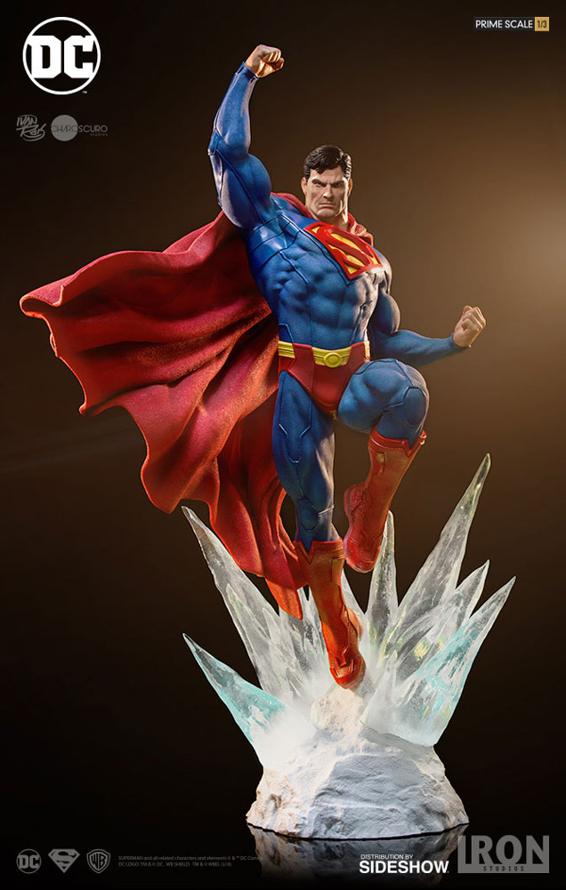 superman statue sideshow