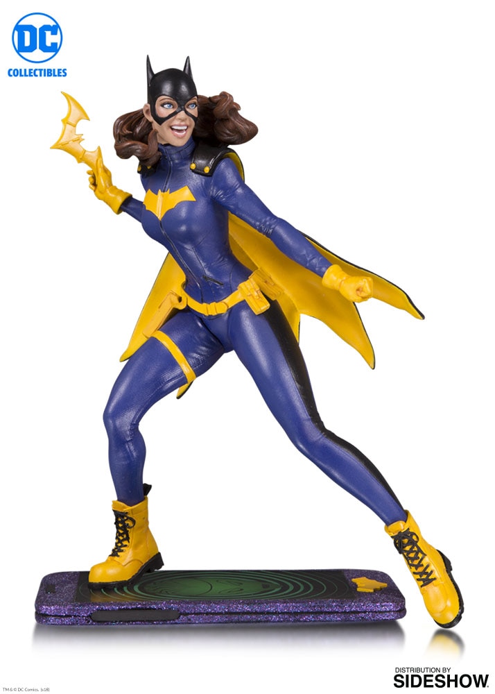 dc bombshells batgirl statue