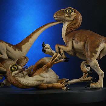 Jurassic Park Crash Mccreery S Baby Raptors Sideshow Collectibles