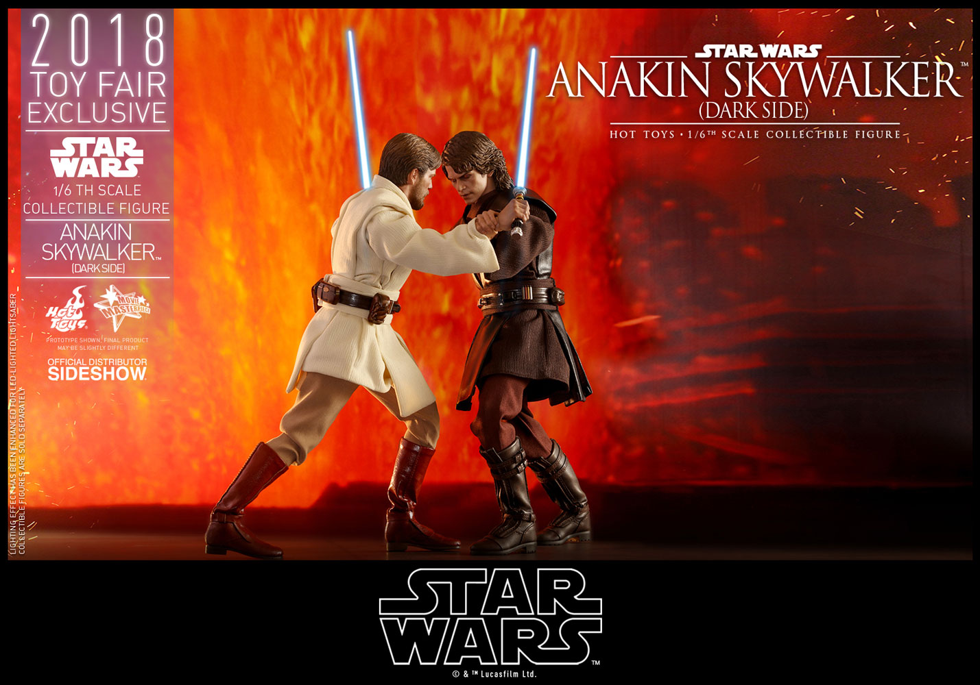 hot toys anakin skywalker darkside