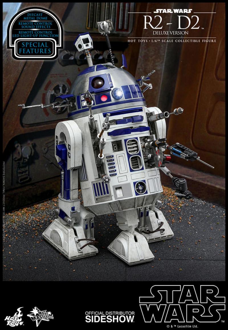 高級品販売 ホットトイズ MMS651 スター・ウォーズ R2-D2 1/6