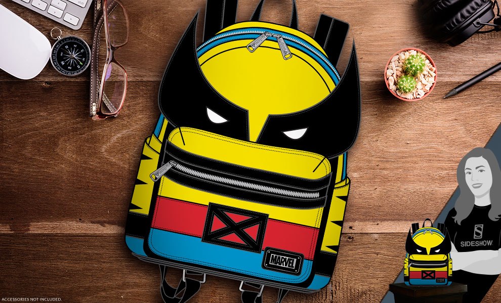 Loungefly Marvel X-Men Wolverine Metallic Suit Small Zip Wallet