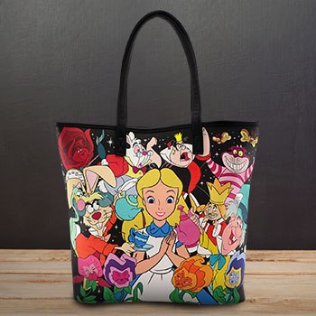 **RARE** Loungefly Disney Alice in Wonderland tote bag