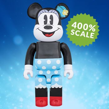 Disney Bearbrick Minnie Mouse 400 Figure by Medicom Toy | Sideshow