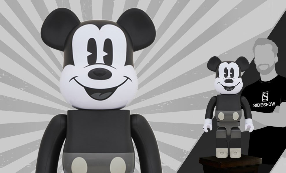 BE@RBRICK MICKEY MOUSE (B&W Ver.) 1000％ xxtraarmor.com