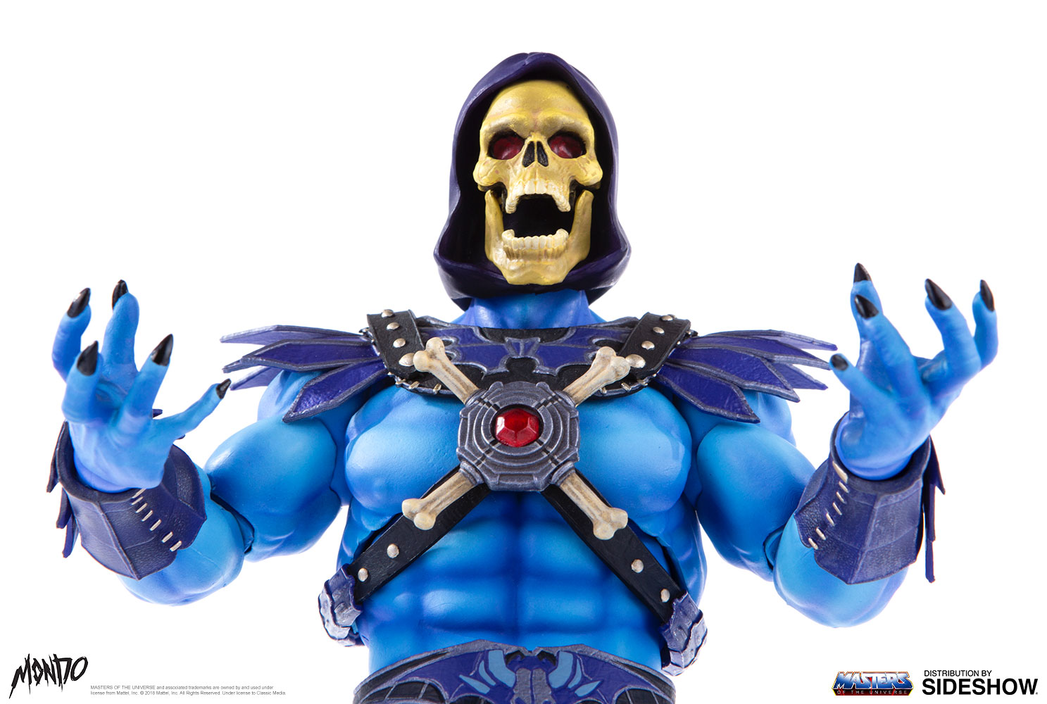 skeletor sideshow statue