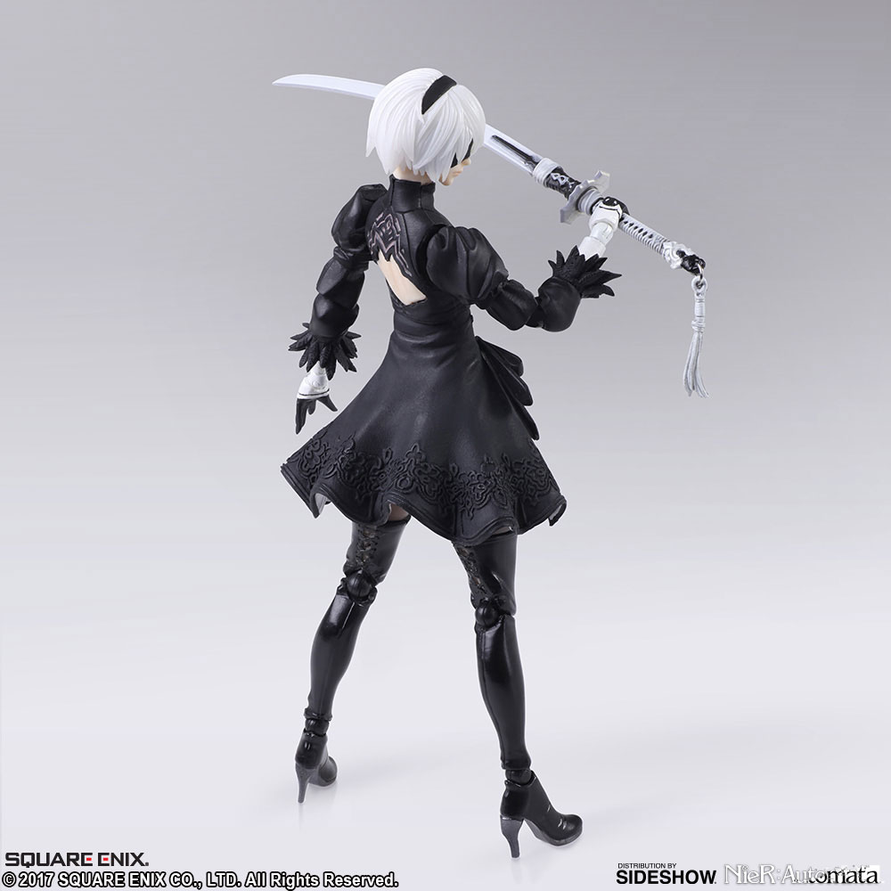 Bring Arts Yorha No2 Type B Figure By Square Enix Sideshow Collectibles 1586