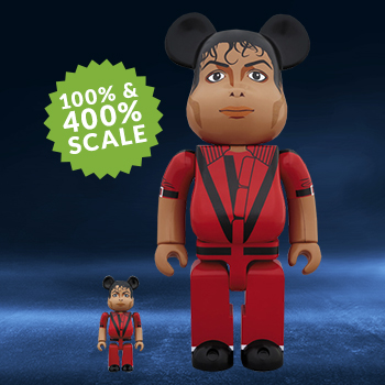 Be@rbrick Michael Jackson Red Jacket 100% and 400% Collectible Set |  Sideshow Collectibles