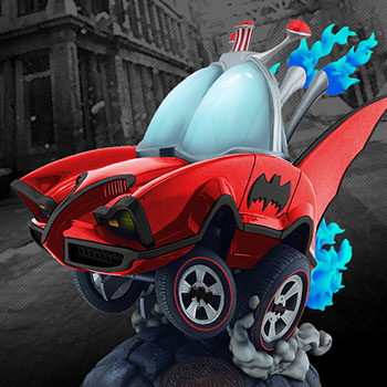 DC Comics Classic TV Series Batmobile (Red Variant) Statue