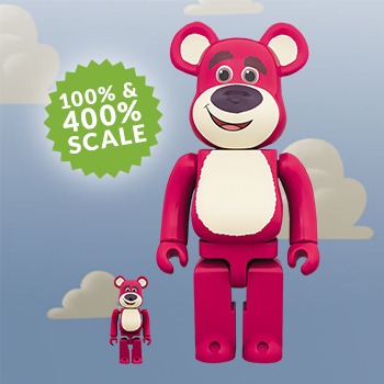 Be@rbrick Lots-O'-Huggin' Bear 100% and 400% Collectible Set