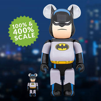 Be@rbrick Batman Animated 100% and 400% Collectible Set | Sideshow  Collectibles