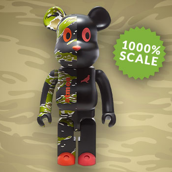 Be@rbrick x atmos x STAPLE # 2 1000% figure | Sideshow Collectibles