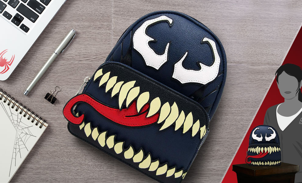 Venom Mini Backpack by Loungefly Sideshow Collectibles