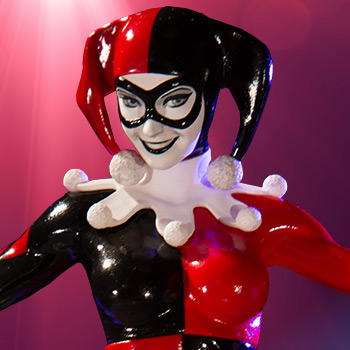 Harley Quinn 30th Anniversary (DC Direct) Red/Black 1:2 Replica