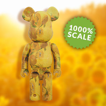 Be@rbrick Van Gogh Museum Sunflowers 1000% Figure | Sideshow