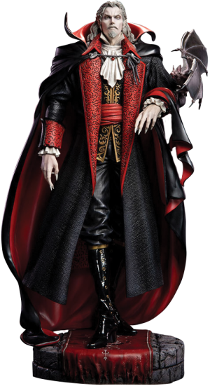 castlevania gallery dracula statue