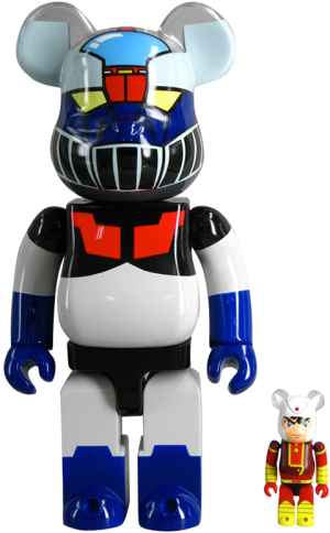 BE@RBRICK 兜甲児 100％＆マジンガーZ 400％-