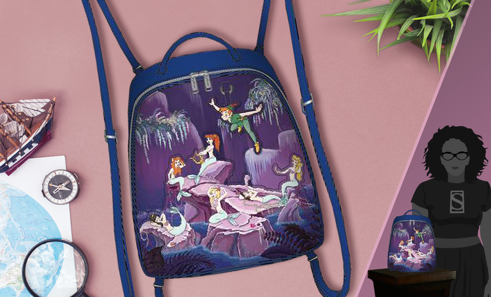 Peter Pan Mermaids Mini Backpack by Loungefly Sideshow Collectibles