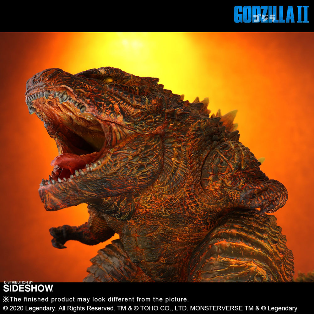 x plus gigantic burning godzilla 2019