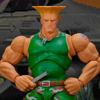 Storm Toys 1/12 Guile Ultra Street Fighter Ii Action Figure In Stock New  Perfect