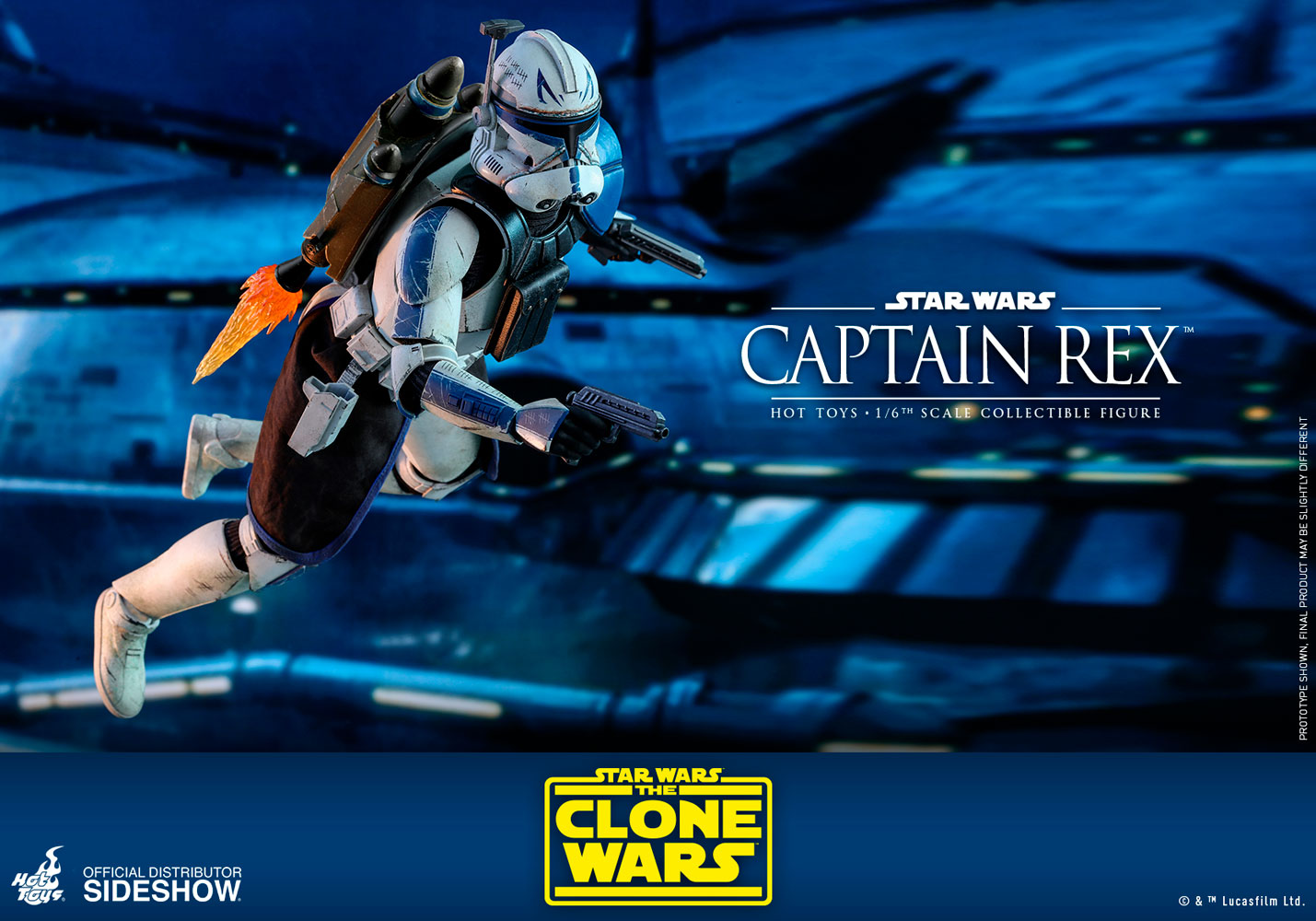 captain rex life size statue