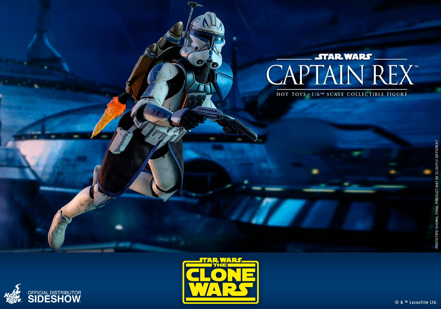 captain rex life size statue