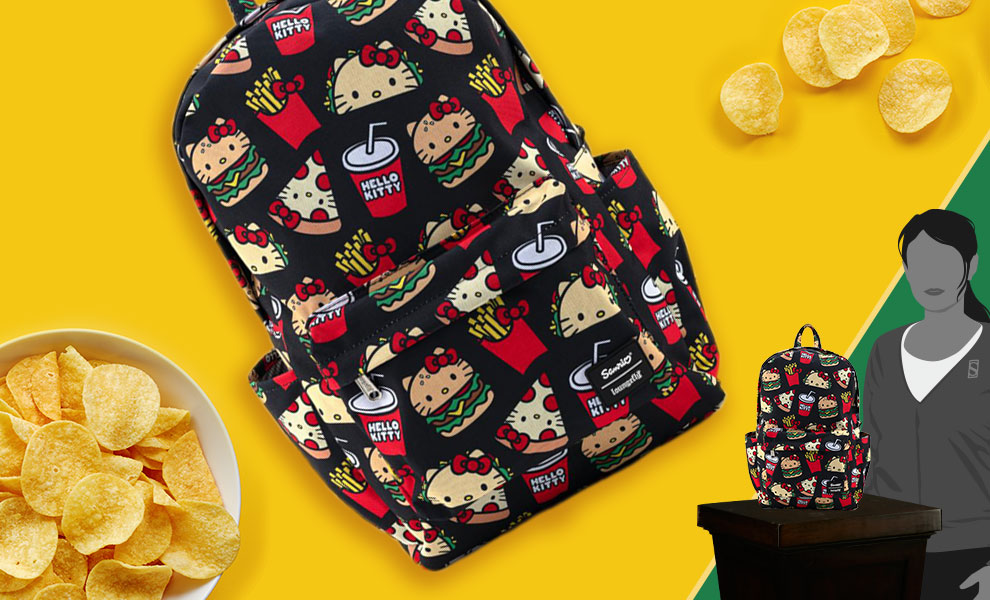 Hello Kitty Snacks AOP Backpack by Loungefly