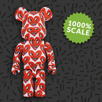 Be@rbrick Keith Haring #6 1000% Collectible Figure by Medicom Toy 