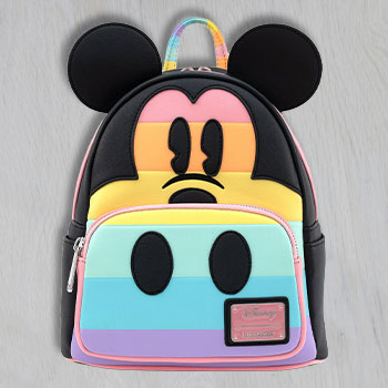 Loungefly rainbow mickey online backpack