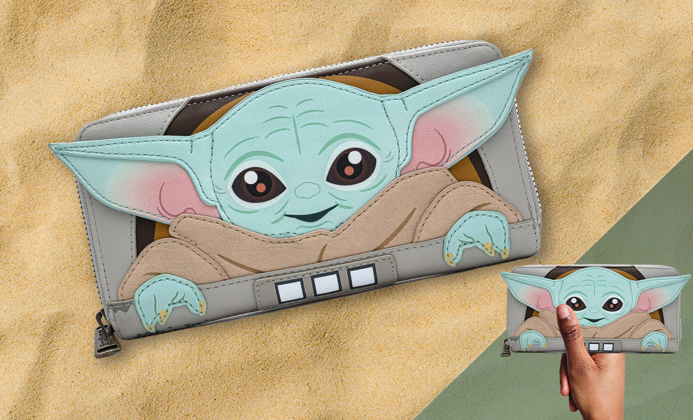 Loungefly baby yoda purse new arrivals