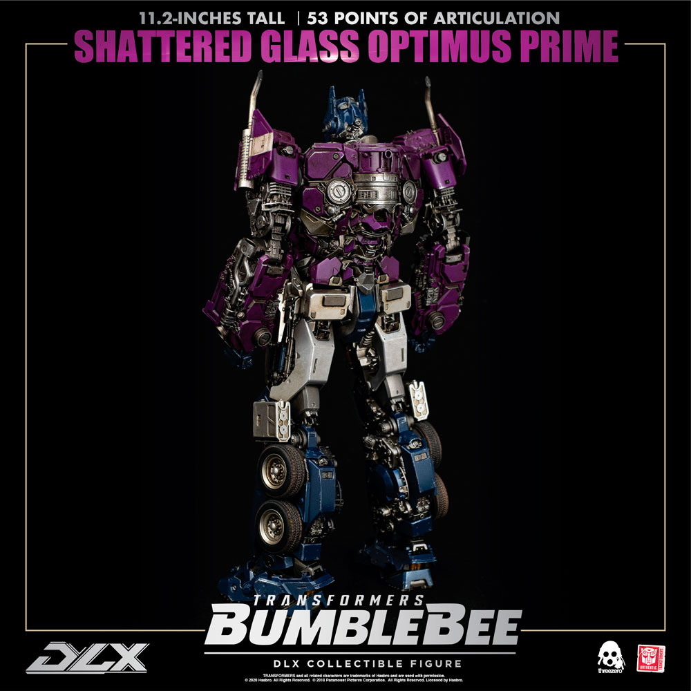 shattered glass optimus prime toy