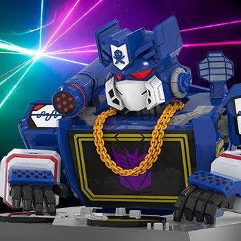 Transformers x Quiccs: Soundwave Vinyl Bust | Sideshow Collectibles