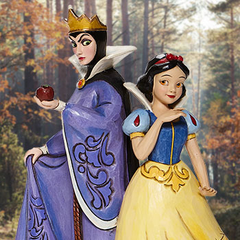 Disney Traditions Snow White and the Seven Dwarfs Snow White and Evil Queen  Evil and Innocence by Jim Shore Statue