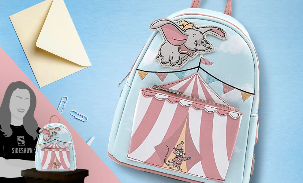 Loungefly Disney Dumbo Circus Tent Mini deals Backpack