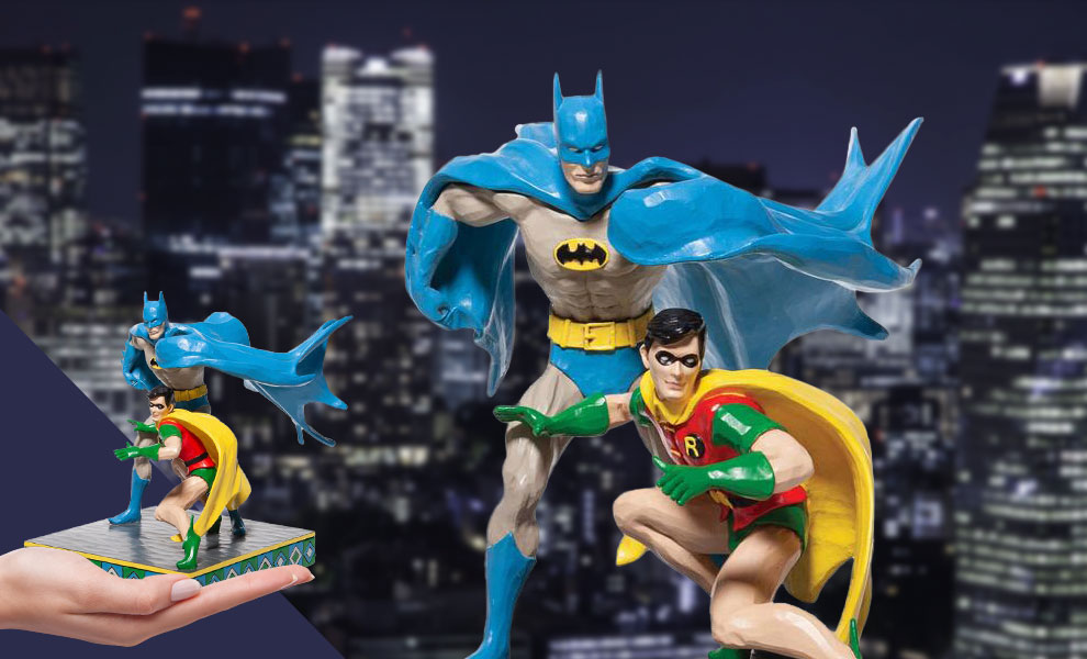 Jim Shore DC Comics Batman and Joker Figurine 6005982 New 