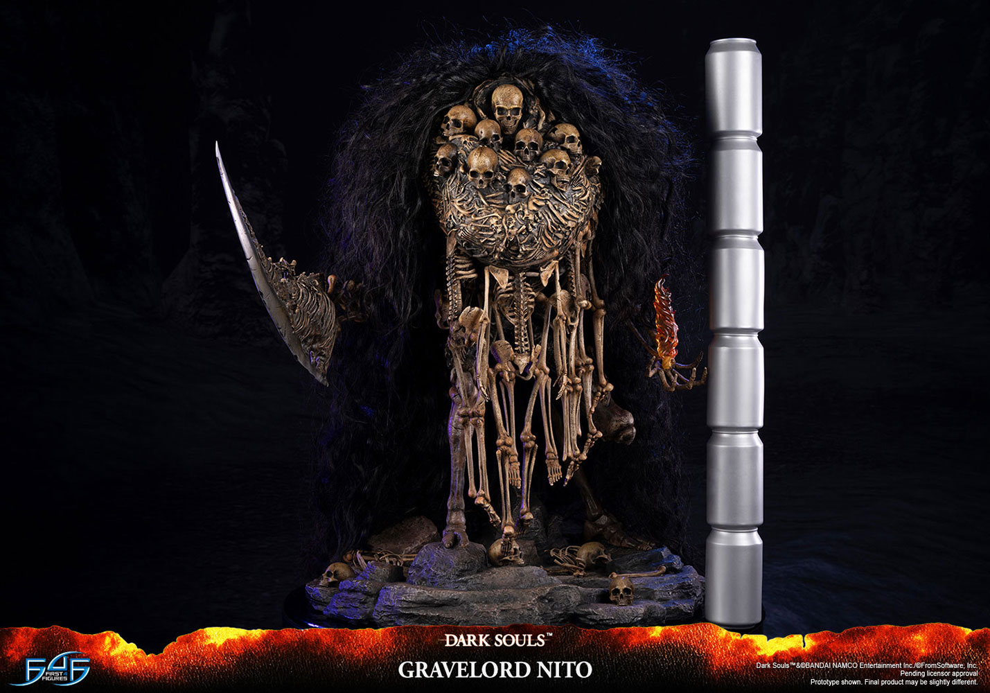 dark souls gravelord nito statue