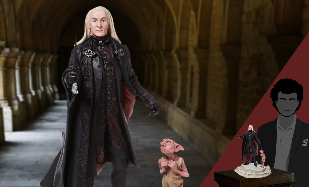 Lucius Malfoy with Dobby Figurine by Enesco | Sideshow Collectibles