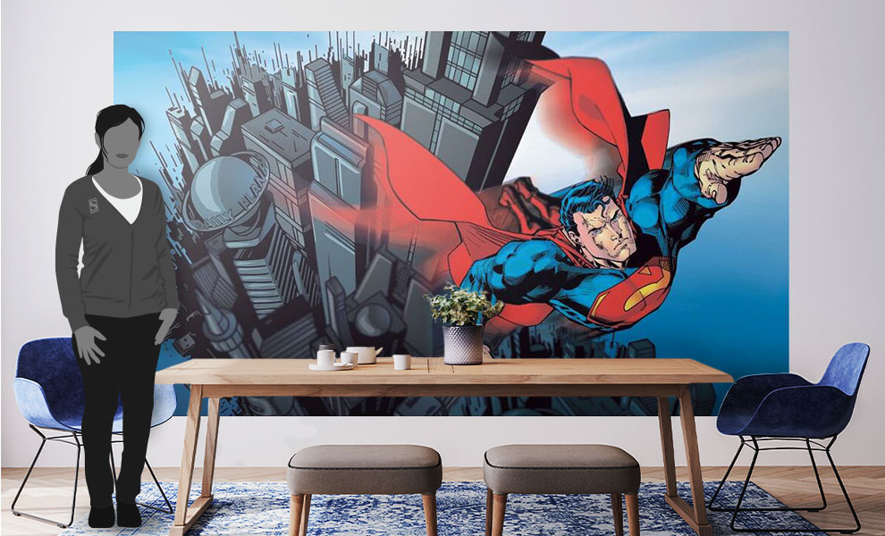 Superman XL Wallpaper Mural | Sideshow Collectibles