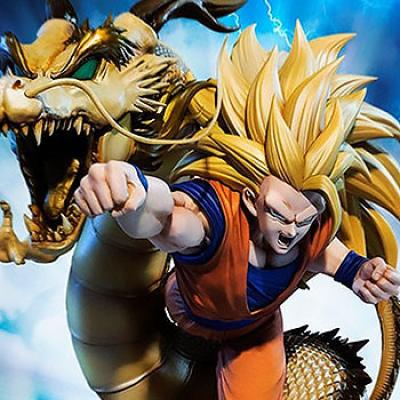 Super Saiyan 3 Son Goku (Dragon Fist Explosion) (Dragon Ball) Collectible Figure by Bandai