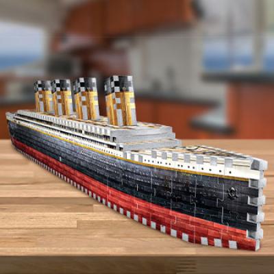 Titanic 3D Puzzle Puzzle by Wrebbit Puzzles Inc