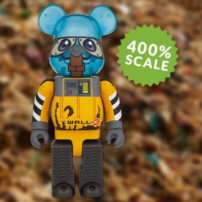 Be@rbrick Wall  E 400% (Disney) Collectible Figure by Medicom Toy
