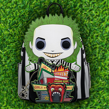 Loungefly 2024 mini beetlejuice (Dante’s inferno) backpack