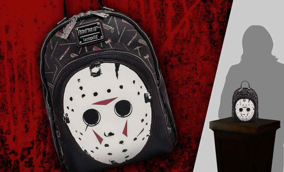 One Concept Friday the 13th Jason Mask 12” Backpack