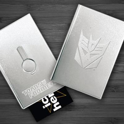 Decepticon Faction Card Holder (Transformers) Apparel by Icon Heroes