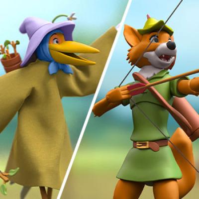 Robin Hood Stork Costume (Disney) Action Figure by Super 7